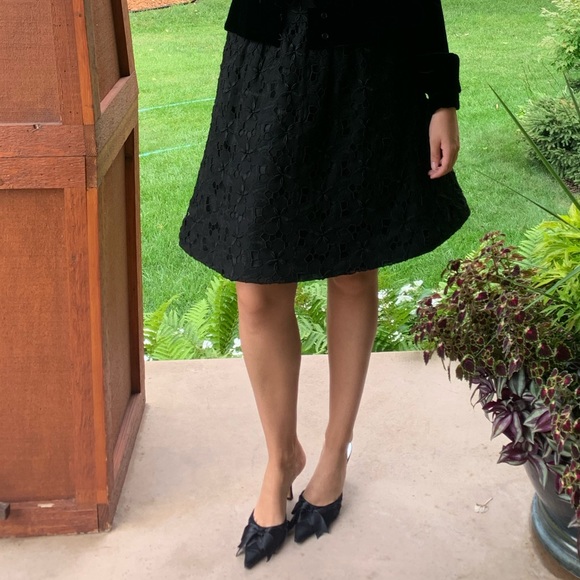 Tuleh Silk cutout overlay skirt - Picture 6 of 6